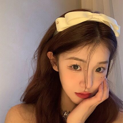 虞书欣同款经典小香蝴蝶结发箍女2026年新款高级感头箍百搭发饰品