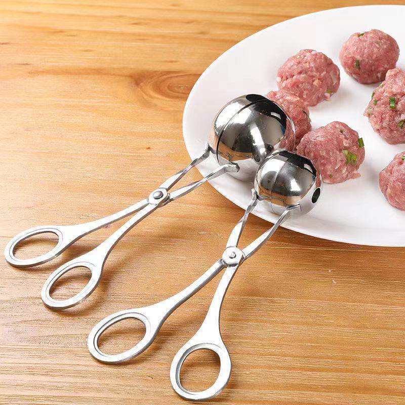 304全不锈钢肉丸夹制丸器鱼丸夹肉丸子制丸器圆球饭团制作器