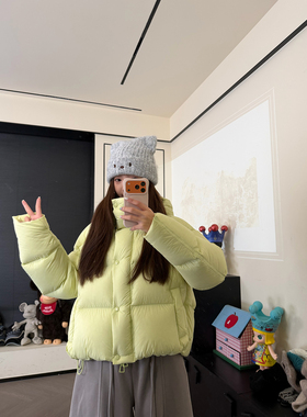 CHACHA【雪山系列】高充绒极寒系列90白鸭绒羽绒服