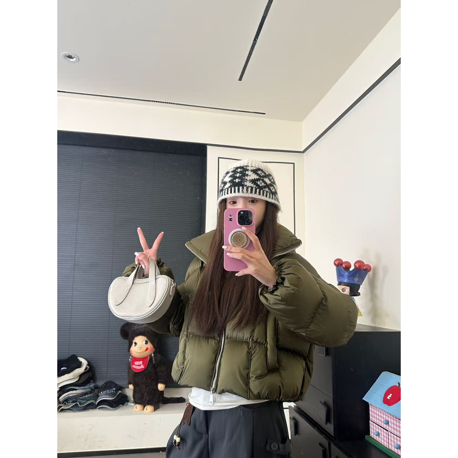 CHACHA【云柔锻羽绒服】高级感云柔锻90白鸭绒羽绒服