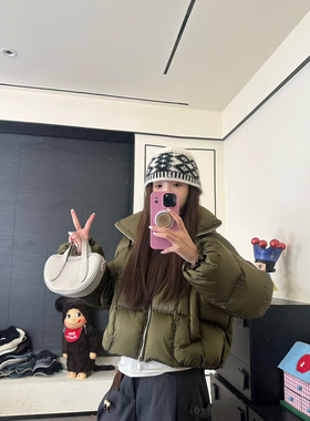 CHACHA【云柔锻羽绒服】高级感云柔锻90白鸭绒羽绒服