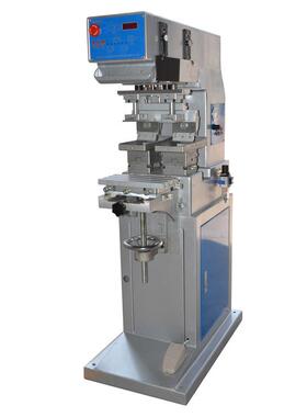 单色双头移印机厂家单色油盘气动移印机刮刀式油墨打码机印刷机