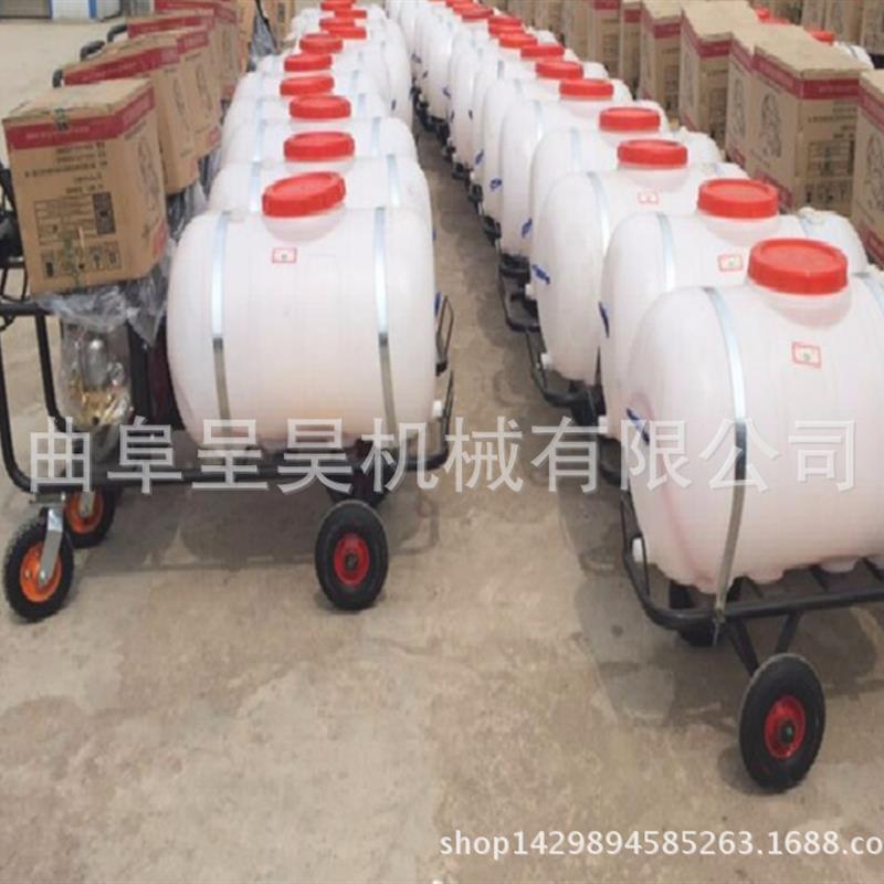 推拉轻便汽油打药机 易启动大马力手推车喷药机 一人操作轻便省力