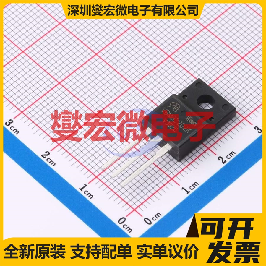 VBMB2202K TO-220F P 200V 2.5A 场效应管