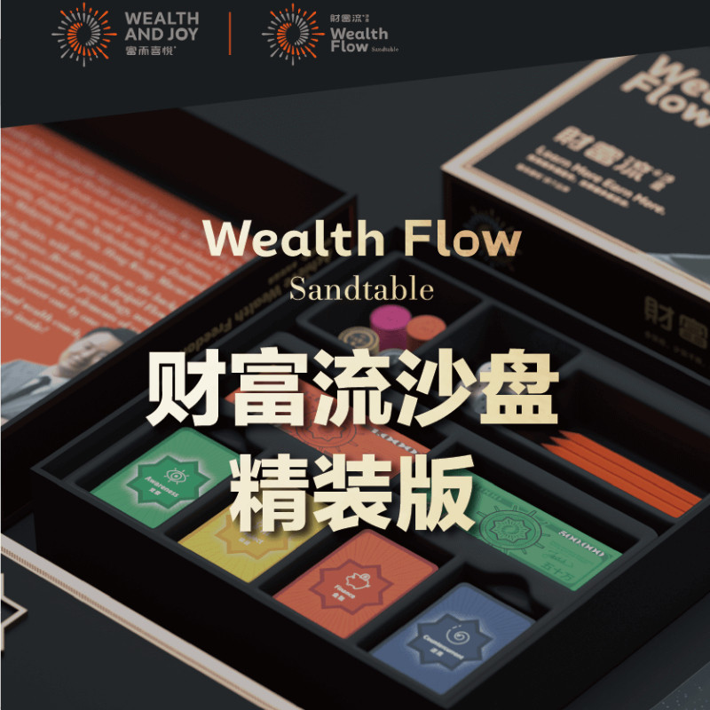 精装版财富流沙盘财富自由