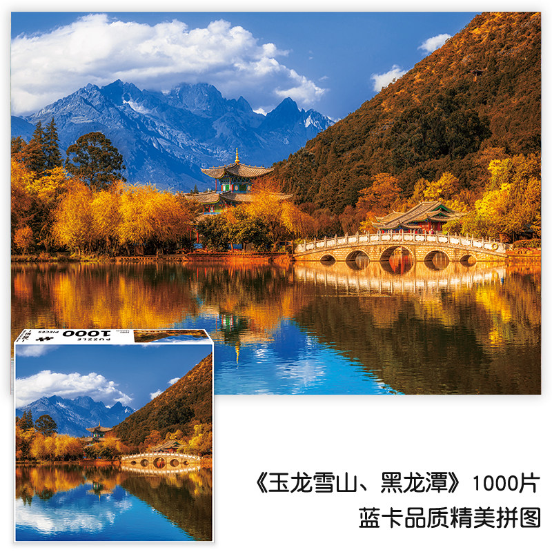 密匙成人拼图1000片益智玩具