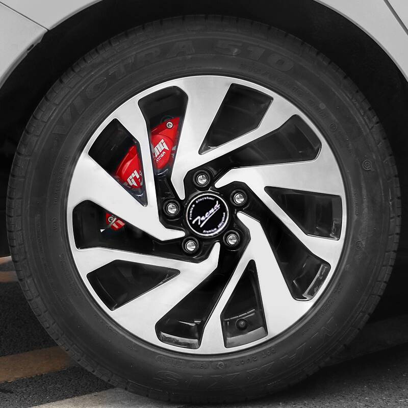 适用十代思域刹车卡钳罩鲍鱼铝合金卡钳套装汽车轮毂装饰两厢改装