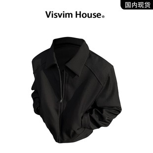 品牌现货撤柜】VISVIM WINGS秋季新款简约短款正肩夹克外套男士