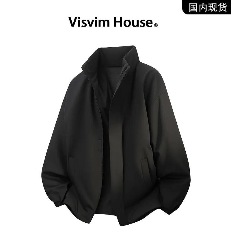 品牌现货撤柜】VISVIM HOUSE秋冬新款大码宽松情侣棉衣棉服外套男