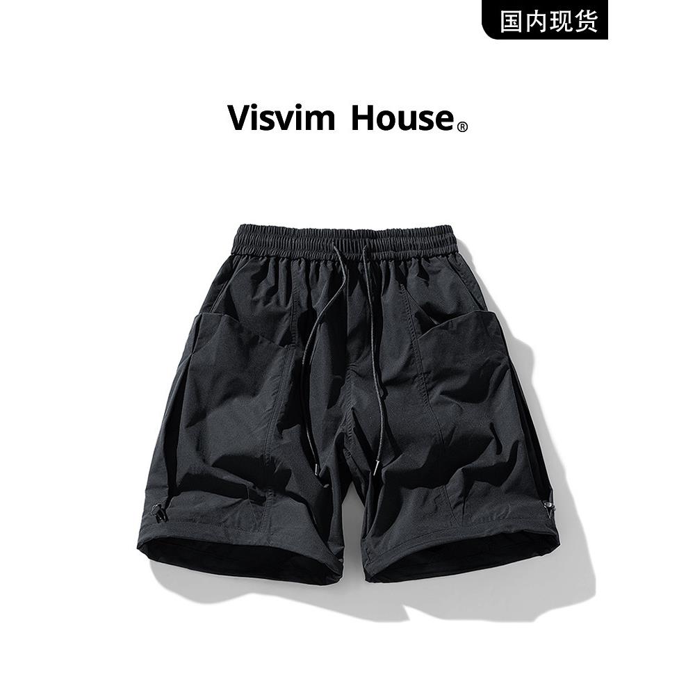 【现货品牌折扣】VISVIM WINGS夏季大码工装休闲五分短裤男女同款