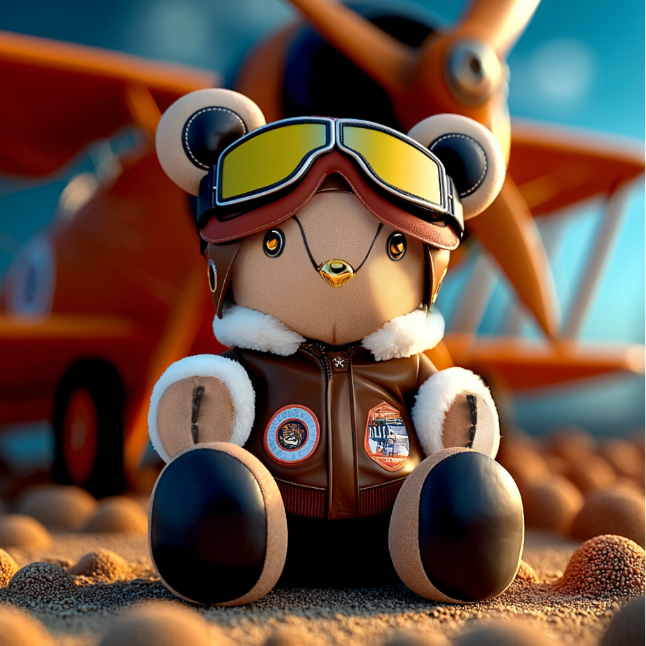 时尚设计潮流玩偶布尔熊高端礼品