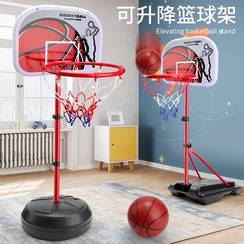 极速篮球架户外标准可移动儿童可升降小学生投篮框V室内家用可扣