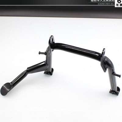 速发大支架电动车双撑脚蹬支撑站支架子大脚架两轮车架弹簧脚撑双