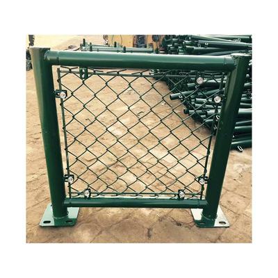 移动护栏建筑碳移动护栏钢丝勾花低移动护栏 网球网场网