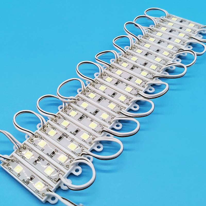 led模组12V防水高亮r贴片灯珠广告灯箱门头发光招牌字光源灯条灯