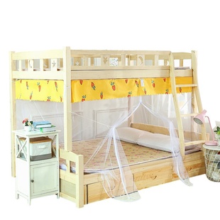 极速蚊帐子母床上j下铺高低梯形135m双层家用2022新款防尘布带顶