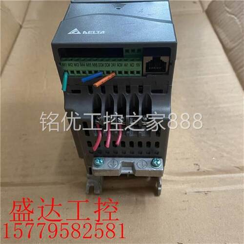手二拆机台达E系列变频器VFD007ELLT43T .75KW0  380V实物请询价