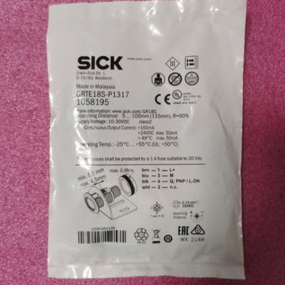 【议价】德国施克/SICK光电开关 GRTE18S-P1317 1058195实物图