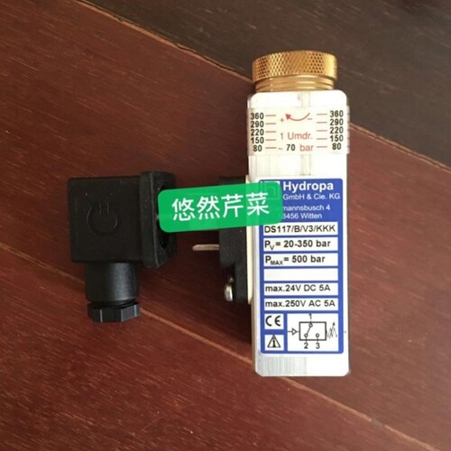 【议价】德国Hydropa压力开关传感器DS 117/B/V3/KKK PV=20-350ba