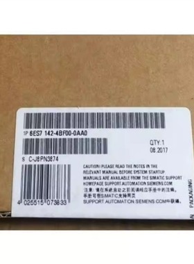 【议价】6ES7143-4BF00-0AA0ET200开关量电子模块6ES71434BF000AA