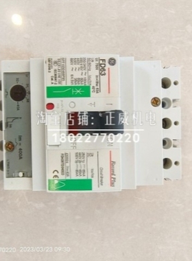 【议价】Record Plus通用GE波兰产塑壳断路器FDH36TD040ED 3P 40A