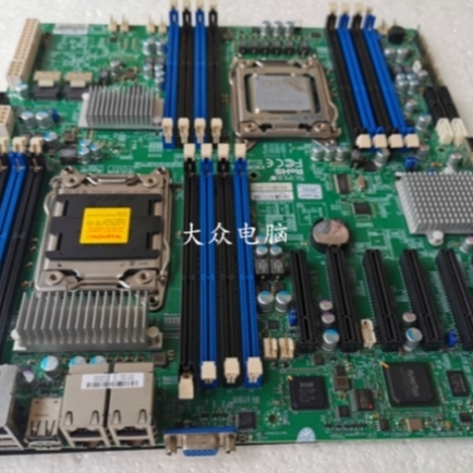 【议价】超微 X9DRD-7LN4F 双路工作站服务器主板