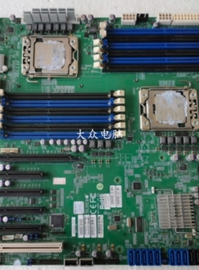 【议价】超微 X9DB3-TPF服务器主板X79 E5-24 V2 系列1356针 万兆