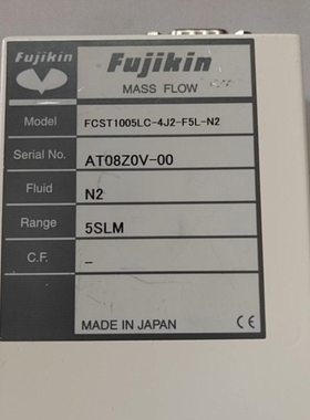 【议价】议价-N2 5SLM Fujikin/富士金FCST1005L