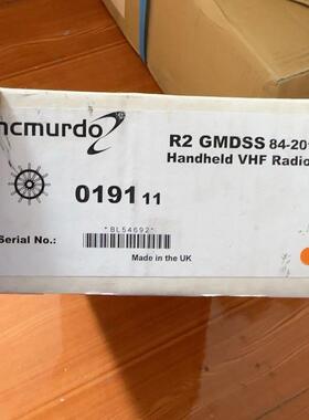 MCMURDO R2双向无线电话R2 GMDSS 84-201 0191 11 LB54692先