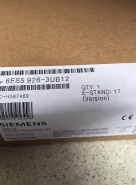 【议价】6ES5946-3UA12SIMATIC S5系列946CPU中央处理器
