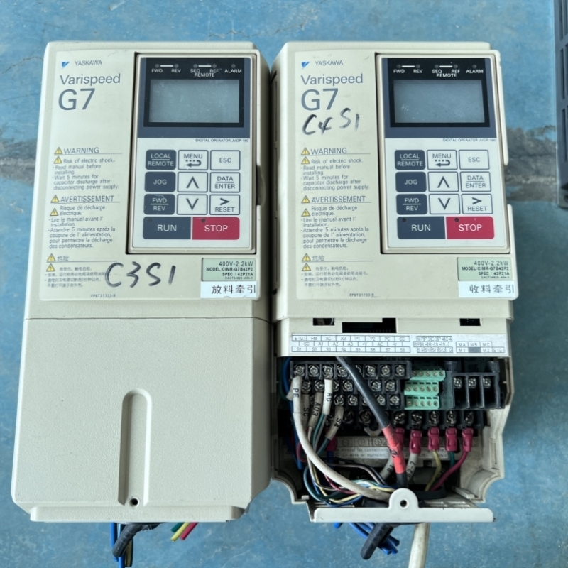 【议价】CIMR-G7B42P2安川G7系列变频器2.2KW380V实物拍摄测试包