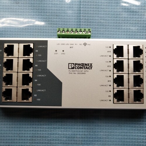 【议价】九成新德国菲尼克斯交换机FL SWITCH SF 16TX 2832849