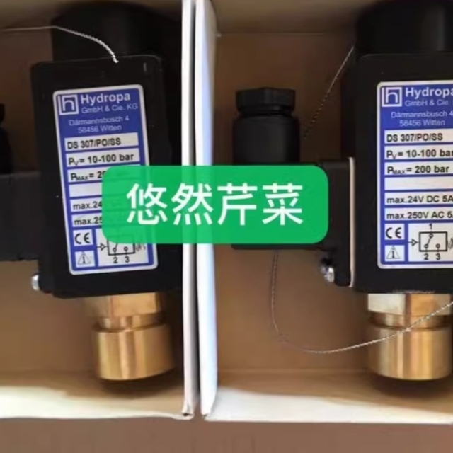 【议价】德国Hydropa压力开关DS 117/F PV=20-240bar PV=5-70bar