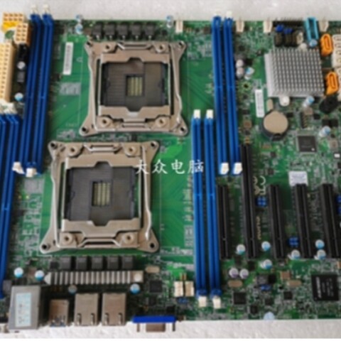 【议价】超微 X10DRL-i 双路服务器主板X99 C612芯片组支持 V3 V4