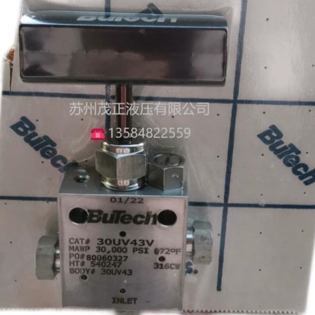 【议价】BuTech布泰科减压阀AP-14M-T-316-H SLD-AN-12M-G-316-M