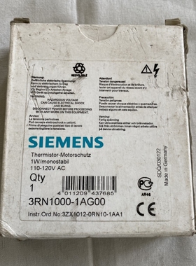 【议价】热敏电阻电机保护继电器3RN1000-1AG00马达保护器