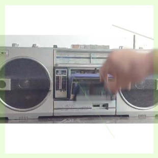 【议价】美多CP6961单卡收录机全钢机芯收音/磁带播放正常