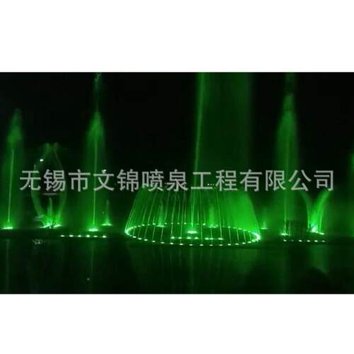 公音乐喷泉园人工湖喷泉河面音乐喷泉321休闲喷泉景观喷泉工程