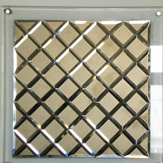 银镜茶镜灰镜穿衣镜艺术拼镜背景墙镜面玻璃异形玻璃加工