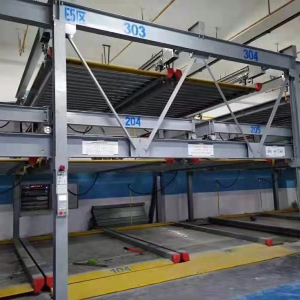 生产机械立体停车位两层升降横移立体车库生产厂家租赁多层停车位