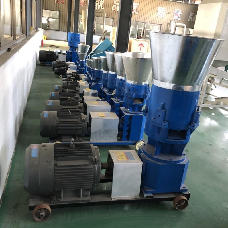 时产3吨碳粉碳颗粒压制机草粉秸秆制粒机狗粮猫粮全套设备