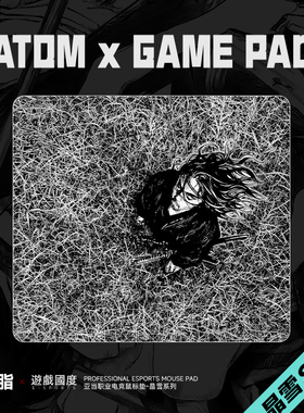 ATOM晶雪/砂雾升级版树脂鼠标垫可定制FPS专业硬质电竞鼠标垫子大