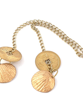 适用黄铜小圣杯打挂迷你便携型用具问挂 扇形圣茭圣卦桃木圣a1293