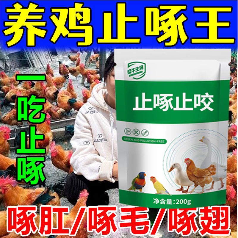 防啄止咬卫士鸡鸭鹅鸽子鹦鹉防啄毛止啄止咬灵防啄蛋啄肛禽类专用