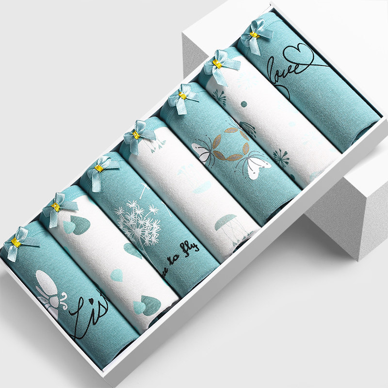 内裤女2025新款纯棉全棉抗菌裆女士内裤女生大码少女三角裤短裤头,女士内衣/男士内衣/家居服,女三角裤,淘宝优惠券,粉丝福利购,淘宝优惠卷