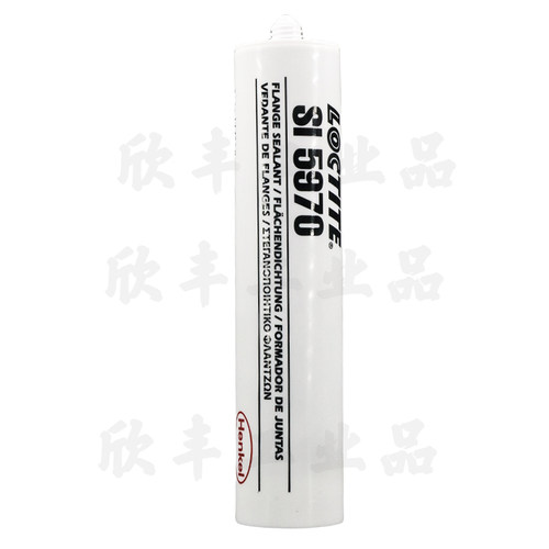 loctite SI5970胶水 耐油污 抗震动 金属塑料法兰密封代替垫片胶