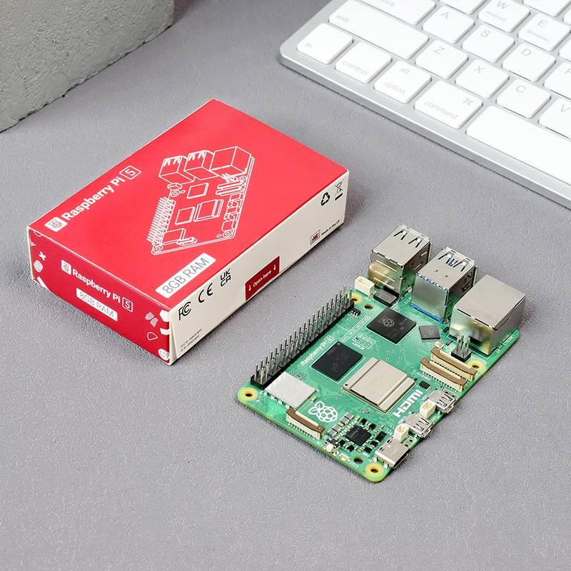 微雪树莓派5 Raspberry Pi 5代 4GB/8GB BCM2712新版套件可选