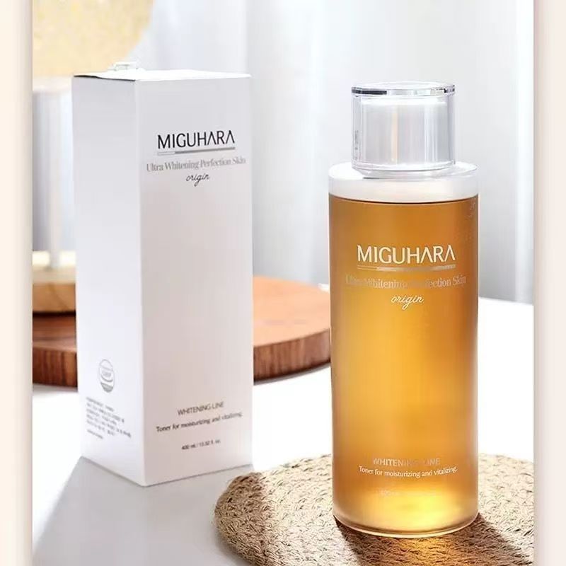 【全新400ML】韩国MIGUHARA咪咕哈拉爽肤水烟酰胺爽肤化妆水湿敷