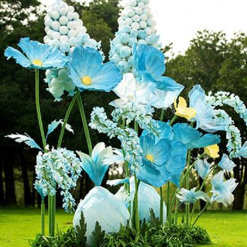 新品大型婚庆道具g路引花婚礼舞台布置橱窗装饰纸花手揉纸艺成品,节庆用品/礼品,婚庆绢花,淘宝优惠券,粉丝福利购,淘宝优惠卷