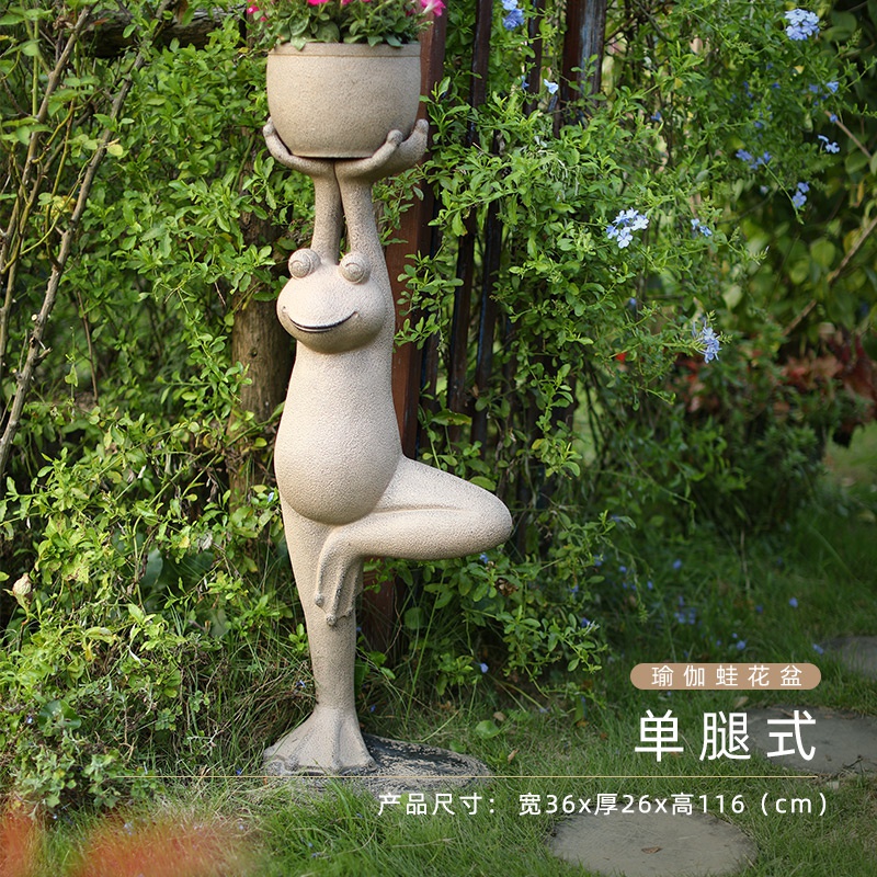 新品汉韵堂庭院动物大花盆院子造景园林景观户外草坪装饰摆件花c